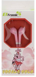 Проводные наушники Eltronic 4410 Vocals Solo Pink