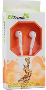 Проводные наушники Eltronic Rock Rabbiry 4412 White