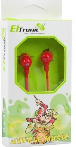 Проводные наушники Eltronic Jungle Music 4411 Red