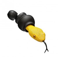 Наушники Quarkie In-Ear Viper Head Yellow