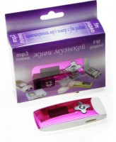 Flash MP3-плеер Живи музыкой 009 Розовый