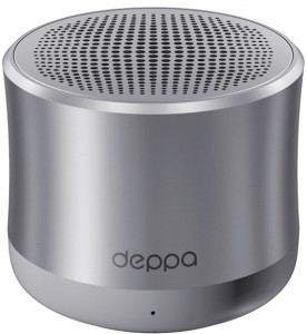 Портативная моно акустика Deppa Speaker Alum Solo 42004 Silver