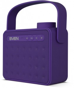 Портативная стерео акустика Sven PS-72 Purple