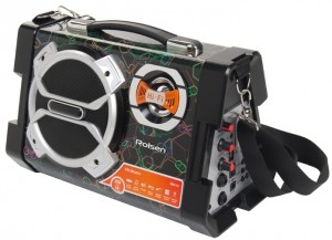 Портативная моно акустика Rolsen RBM-312 Black silver