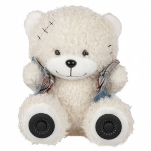 Портативная стерео акустика Ritmix ST-150 Bear White