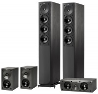 Акустика Jamo S608 HCS3 Black Ash