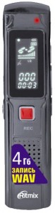 Диктофон Ritmix RR-110 4Gb