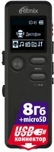 Диктофон Ritmix RR-610 8Gb