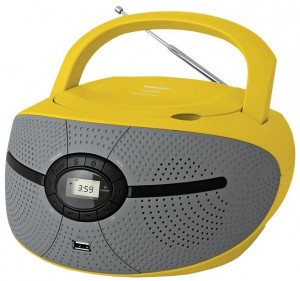 Магнитола BBK BX195U Yellow