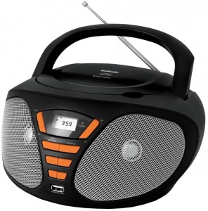 CD магнитола BBK BX180U Black orange