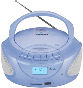 Магнитола Telefunken TF-CSRP3490B Blue