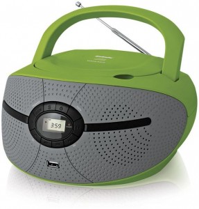 Магнитола BBK BX195U Green