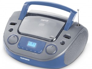 CD магнитола Telefunken TF-CSRP3481 Blue
