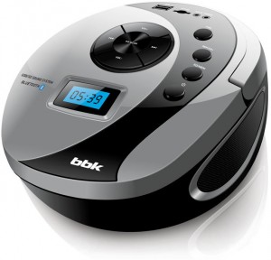 Магнитола BBK BS10BT Black grey