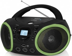 CD магнитола BBK BX150BT Black green
