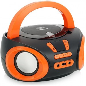 CD магнитола Hyundai H-PCD120 Black orange
