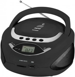 CD магнитола Telefunken TF-CSRP3494B Black