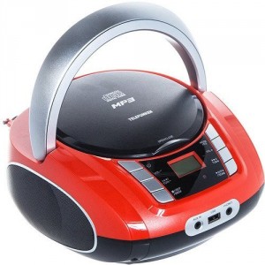 CD магнитола Telefunken TF-CSRP3448 Red