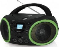 CD магнитола BBK BX150U black green