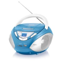 CD магнитола BBK BX108U Blue Metallic