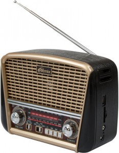 Переносной радиоприемник Ritmix RPR-050 Gold