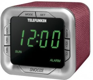 Радиобудильник Telefunken TF-1505 Bordo