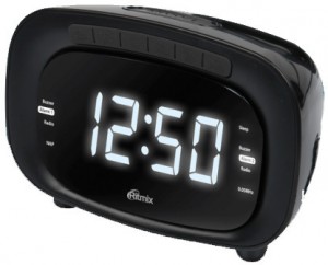 Радиобудильник Ritmix RRC-1250 Black