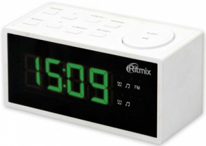 Радиобудильник Ritmix RRC-1212 White