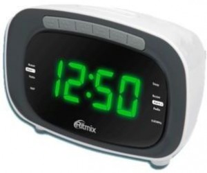 Радиобудильник Ritmix RRC-1250 White