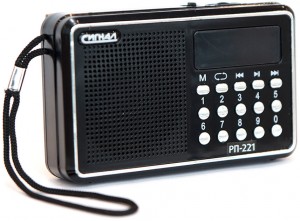 Переносной радиоприемник Сигнал electronics РП-221