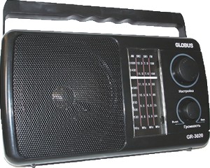 Переносной радиоприемник Globus GR-3020