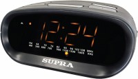 Радиобудильник Supra SA-32FM black/amber
