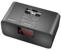Радиобудильник Rolsen RBM302i Black