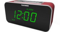 Радиобудильник Telefunken TF-1503U Bordo green