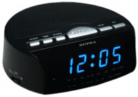 Радиобудильник Supra SA-26FM Black blue