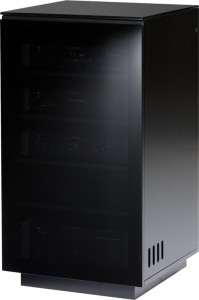 Стойка для аудио техники BDI Mirage 8222 Satin black