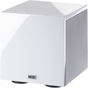 Домашний сабвуфер Heco Phalanx Micro 202A Piano white