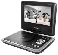 Портативный DVD-плеер Hyundai H-LCDVD725T Silver