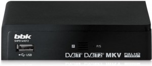 ТВ-приставка BBK SMP 014 HDT2 Black