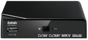 ТВ-приставка BBK SMP015HDT2 Dark grey