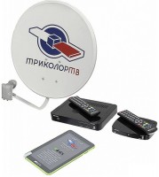 Цифровой ресивер ТриколорТВ GS E501 и GS C591 и планшет Европа