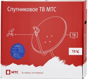 Комплект спутникового телевидения МТС №190