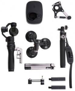 Экшн-камера DJI Osmo + комплект спортивных аксессуаров Osmo