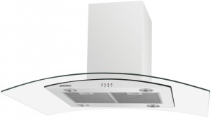 Вытяжка Maunfeld Ancona PlusA Isla 90 White clear glass