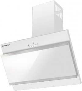 Вытяжка Maunfeld Tower G Satin 50 stripes White