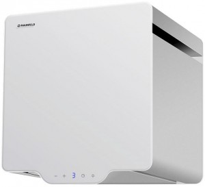 Вытяжка Maunfeld Box Quadro 38 Inox white