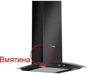 Вытяжка Bosch DWA06E661 дефект