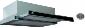 Вытяжка MBS Aralia 260 Black glass + Угольный фильтр MBS F-009