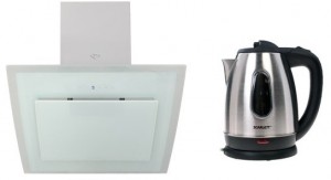 Вытяжка MBS Brunnera 160 Glass + Электрический чайник Scarlett SC-EK21S20