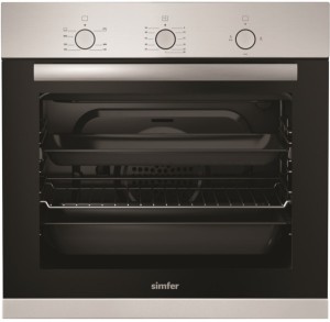 Газовый духовой шкаф Simfer B6GM12011 Steel